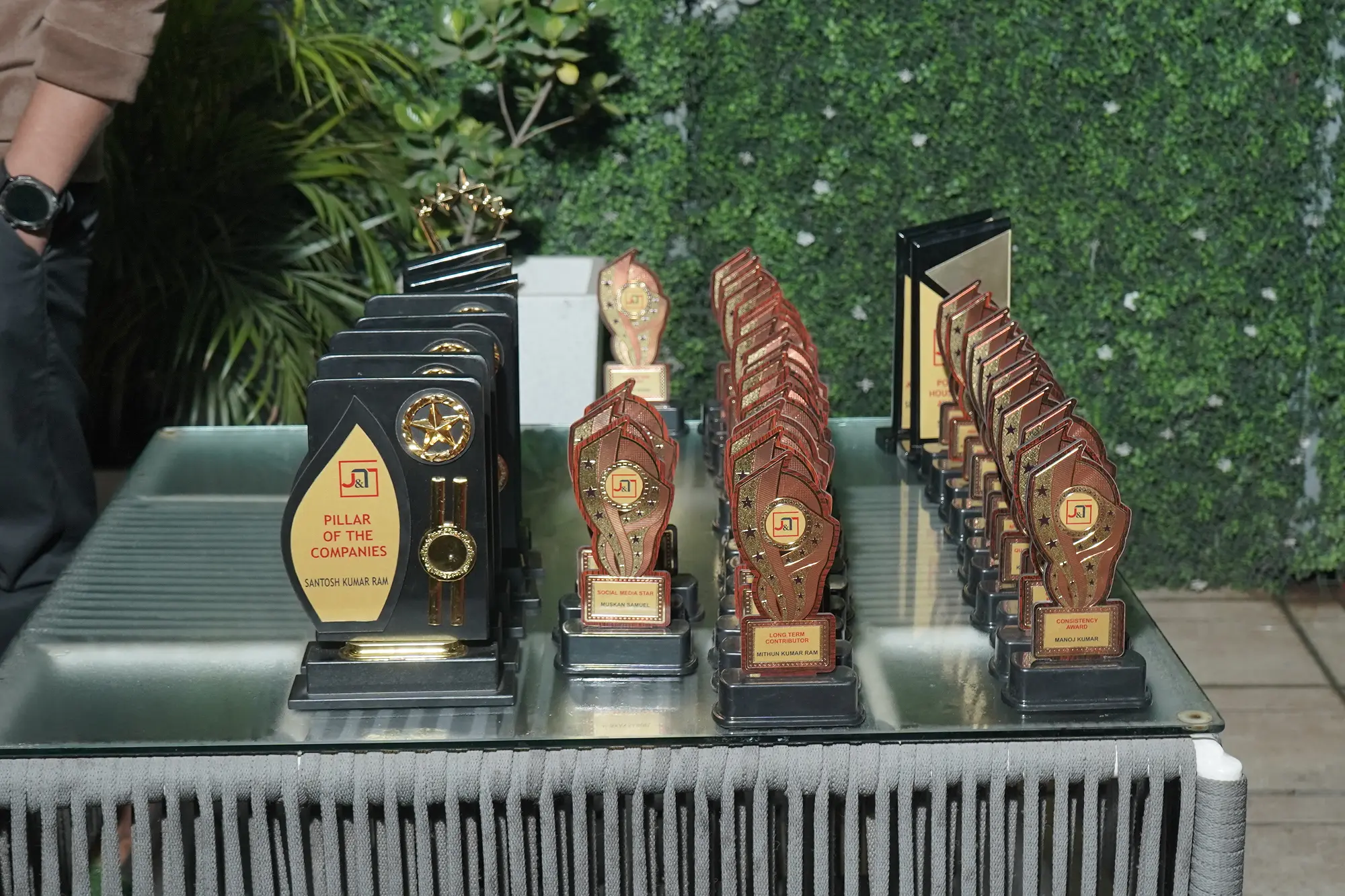 New Year Trophy Presentation